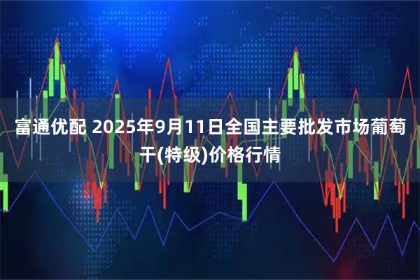 富通优配 2025年9月11日全国主要批发市场葡萄干(特级)价格行情
